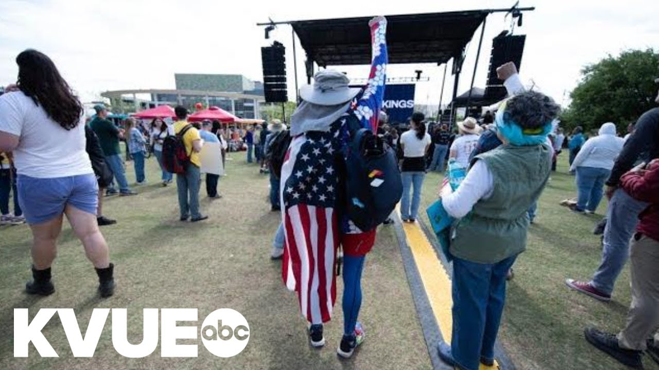 'No Kings' rally held in Austin Saturday
