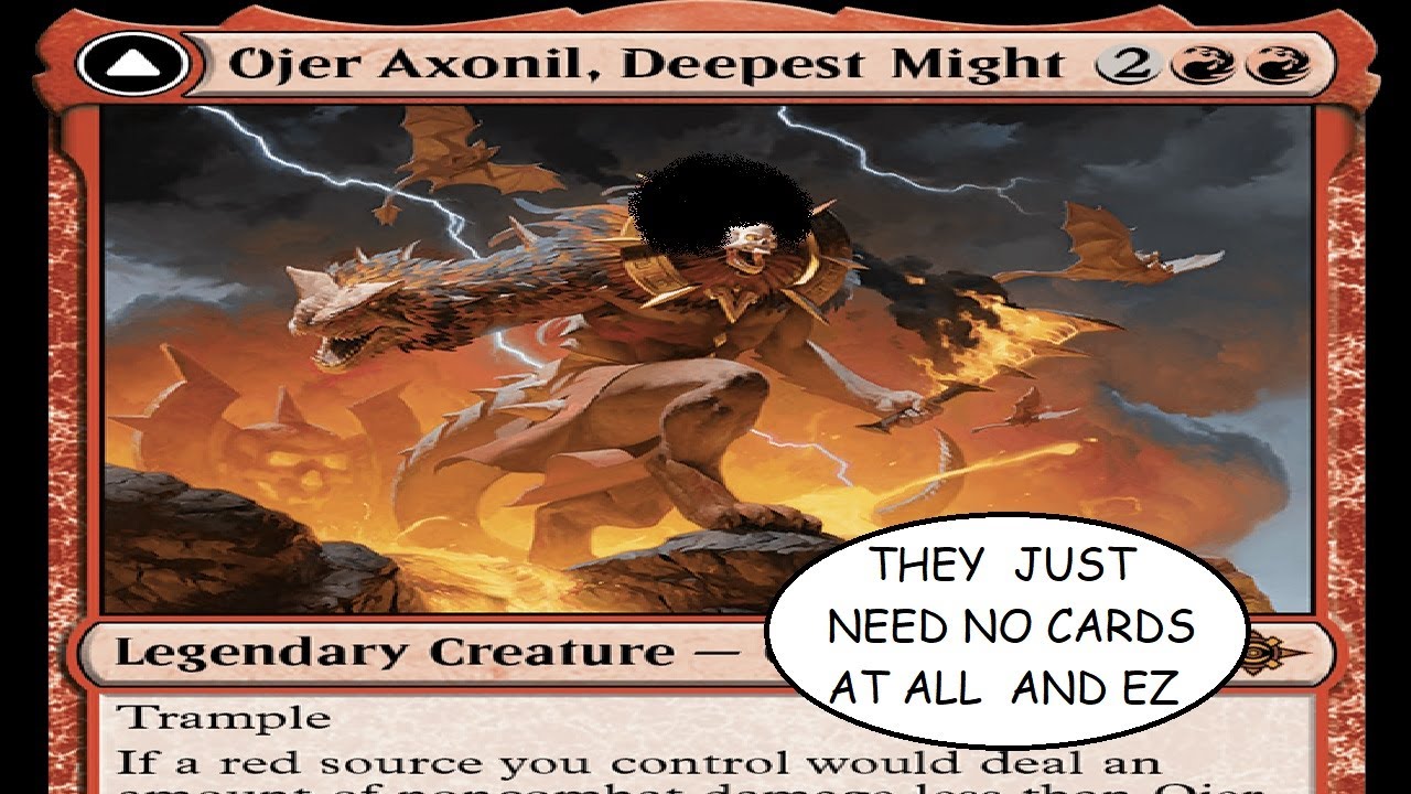 MTG Arena - Burn But Not Really | Ojer Axonil, Deepest Might | Historic Brawl