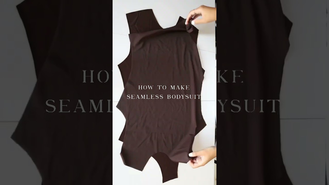 Jak uszyć bezszwowe body &ndash; poradnik szycia na YT. Moda DIY. Poradnik szycia #diy #tutorial