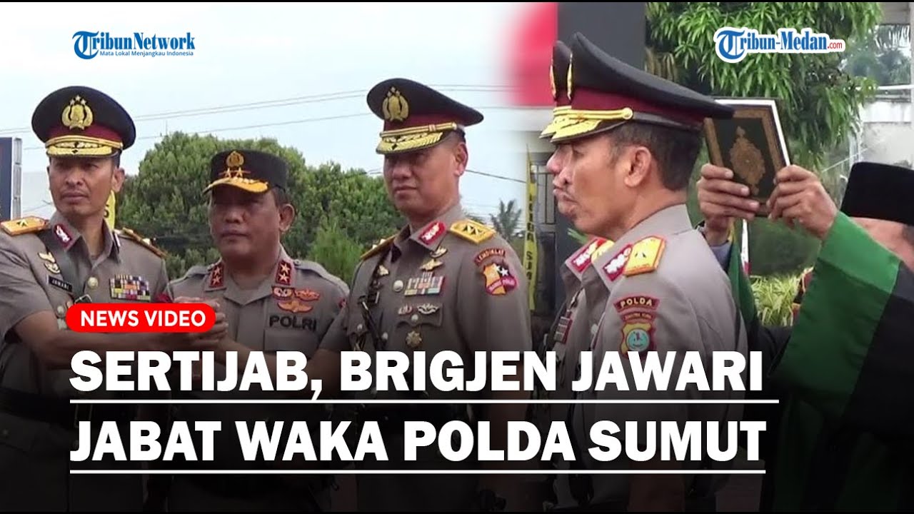 Brigjen Jawari Jabat Waka Polda Sumut, Irjen Panca Sampaikan Tantangan Hadapi Pemilu 2024