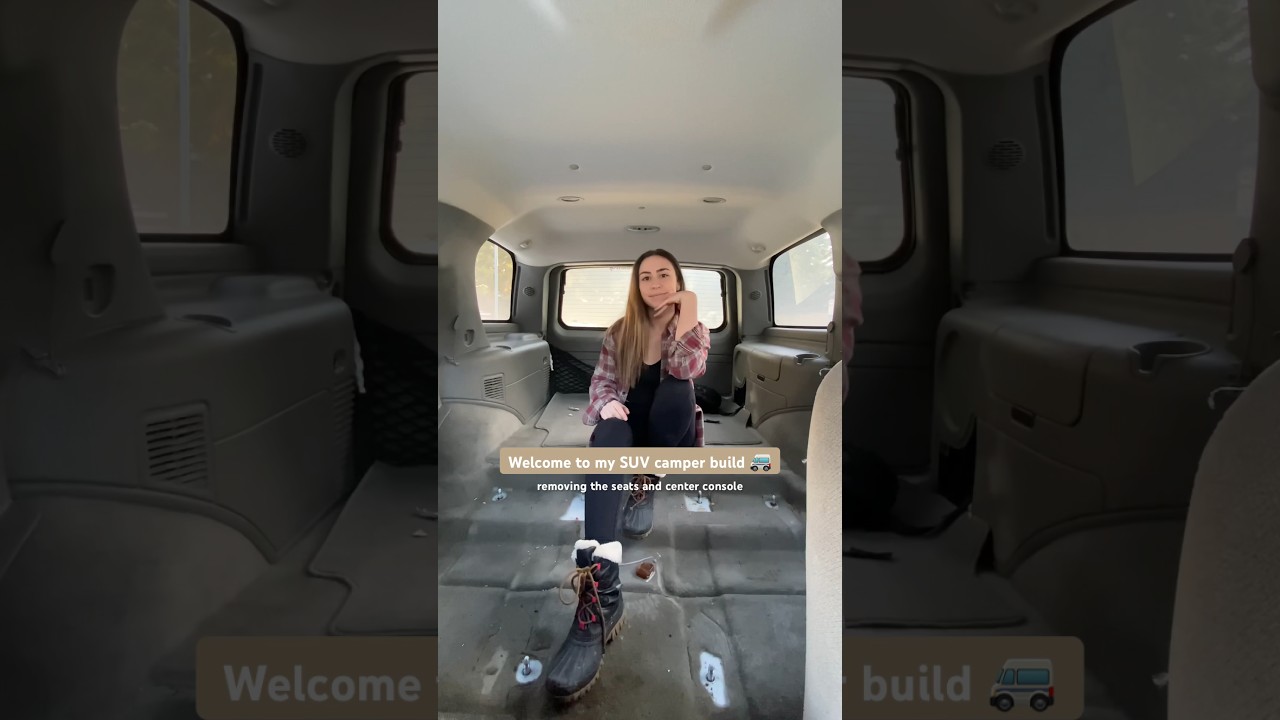 Converting my SUV into an off-grid camper 