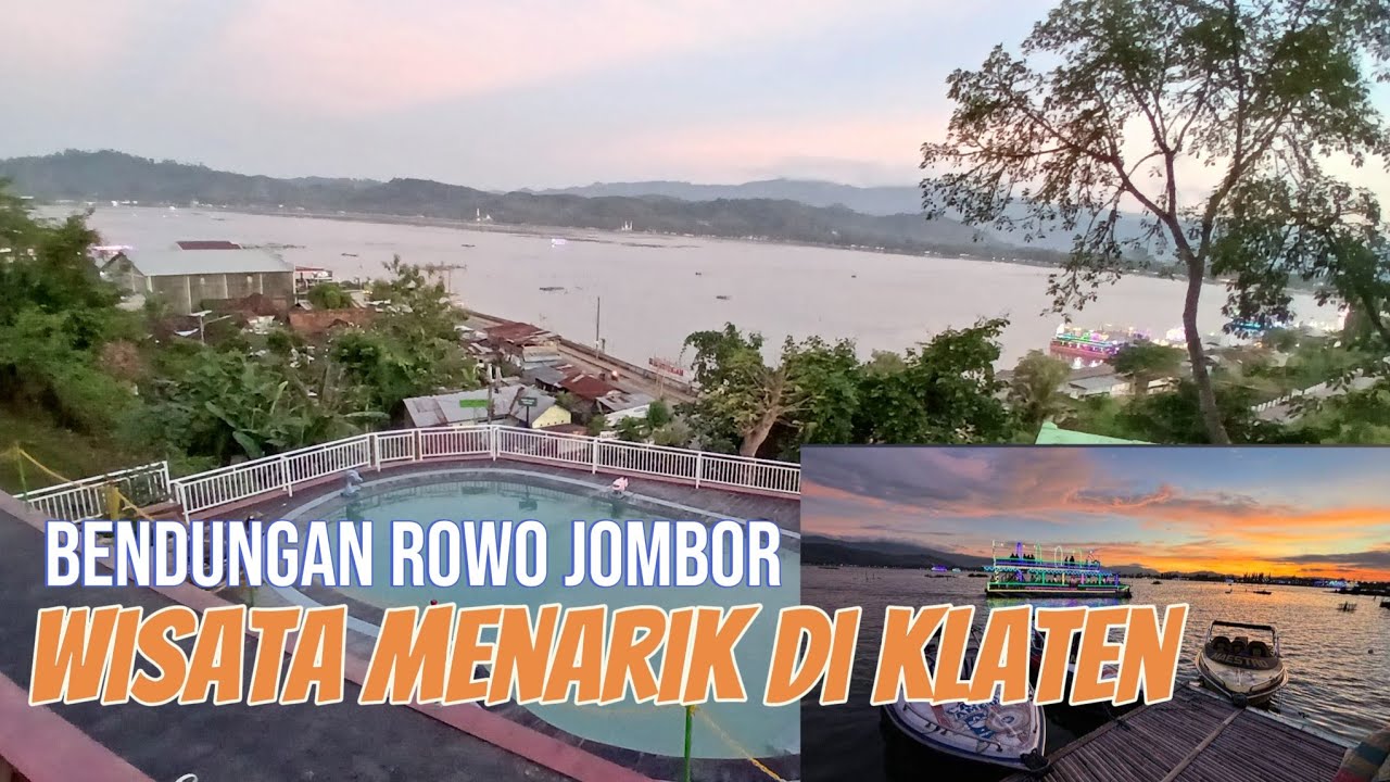 Wisata populer di Klaten || Rowo Jombor || 2025