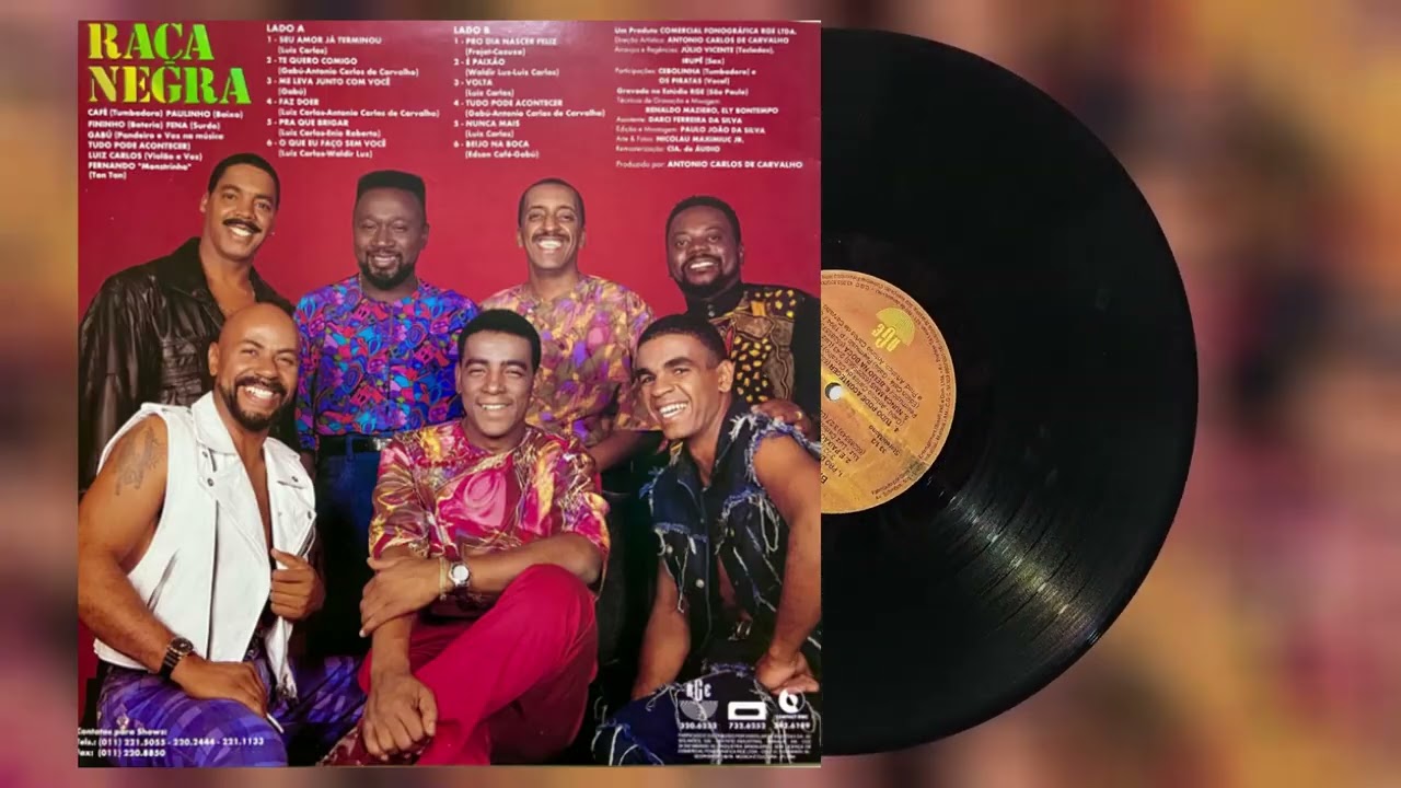 Raça Negra - Banda Raça Negra (LP Stereo - Lado B)