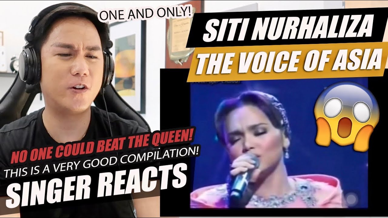 Siti Nurhaliza- The Voice Of Asia | SINGER REACTION