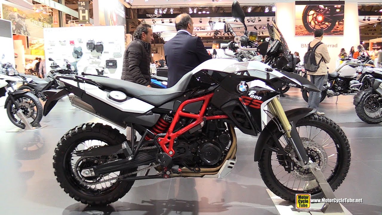 2015 BMW F800GS - Walkaround - 2014 EICMA Milan Motorcycle Exhibition
