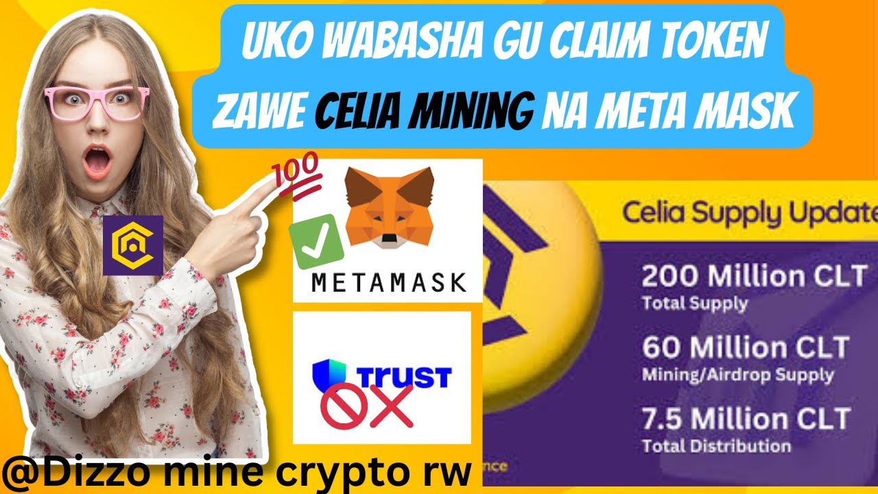 Dore Uko wabasha Gu claiming token zawe Bitarenze 29/11/2024 Celia mining app #dore #nigute #celia