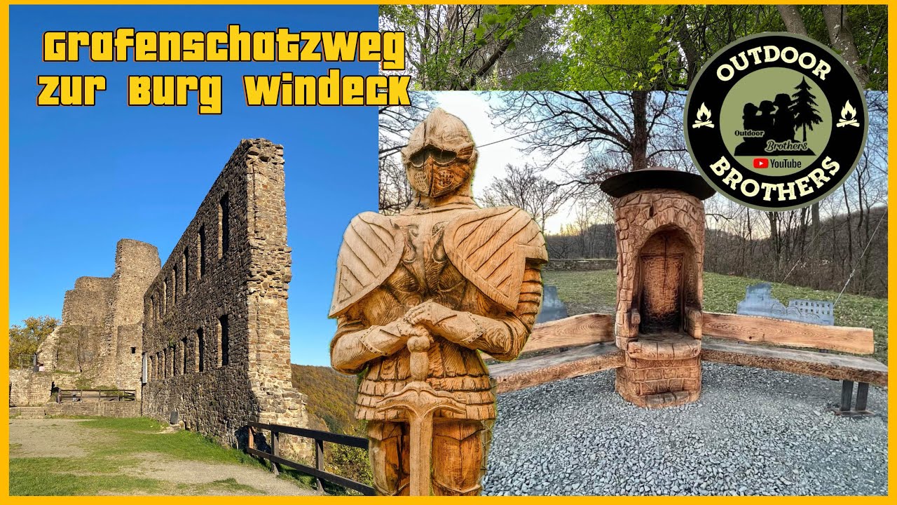 Über den Grafenschatzweg zur Burg-Windeck_ Skulpturen von #Naturwerkwindeck 🌲💪🏼