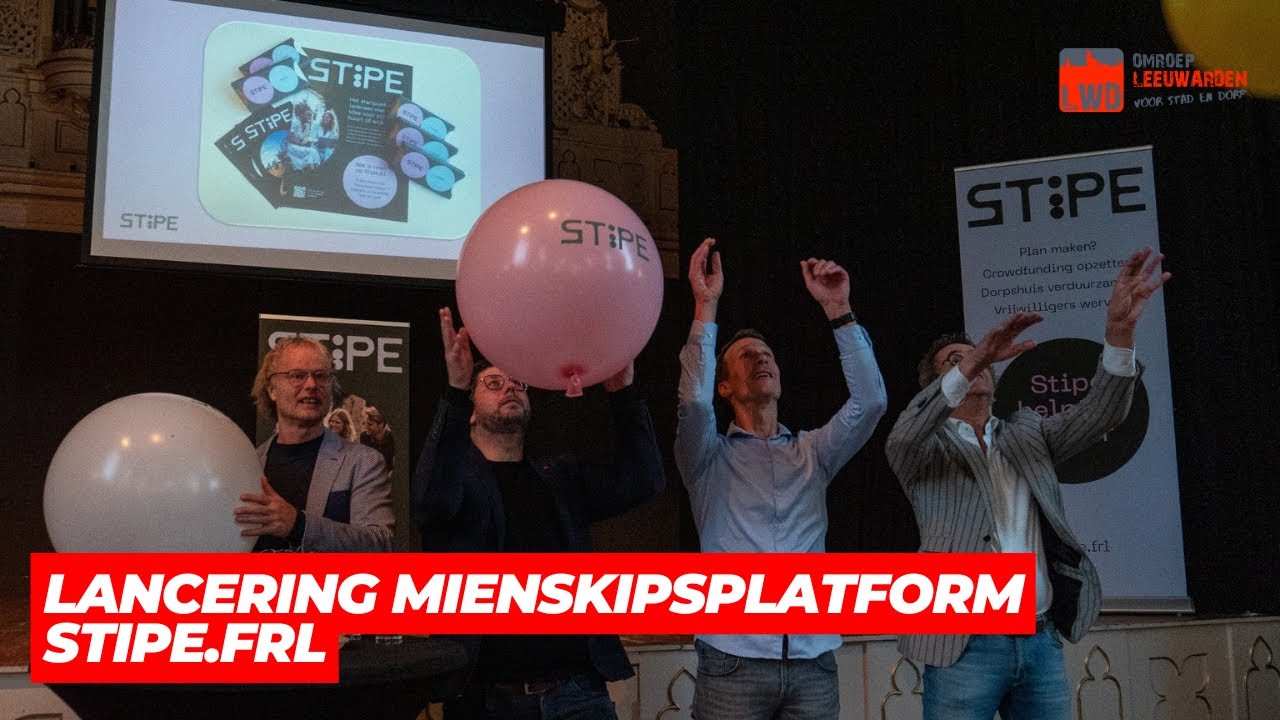 Nieuw platform Stipe.frl helpt mienskip met ideeën voor dorp, buurt of wijk