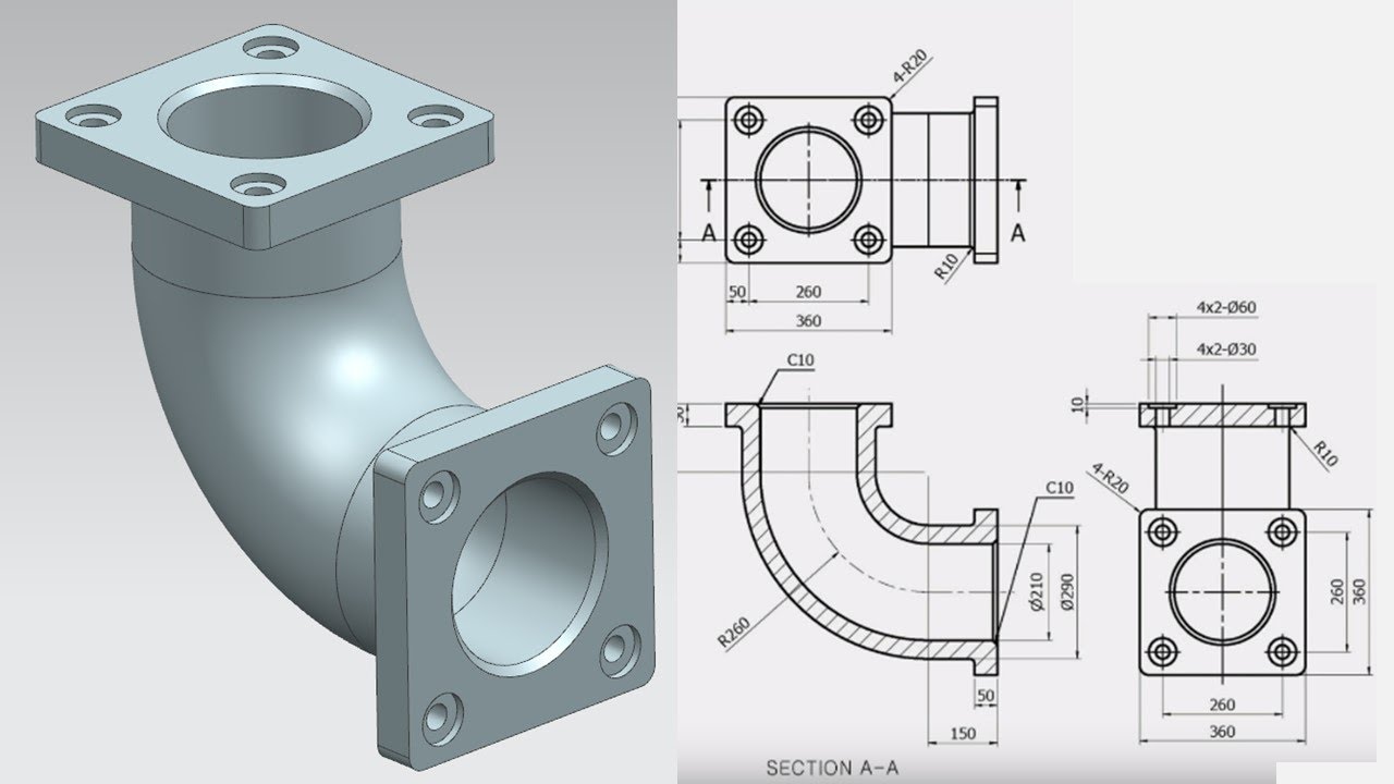 NX 12 Tutorial #26 | 3D Model Basic Design