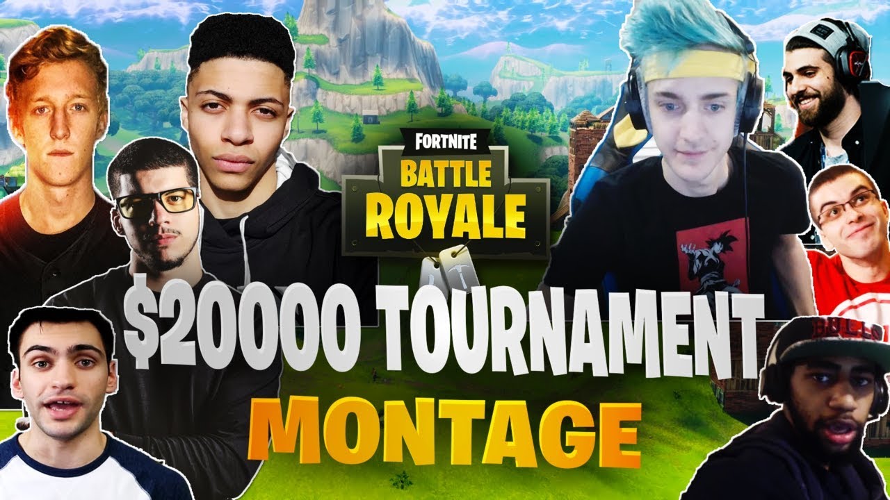 Keemstar $20,000 YouTuber/Streamer Friday Fortnite Tournament Montage
