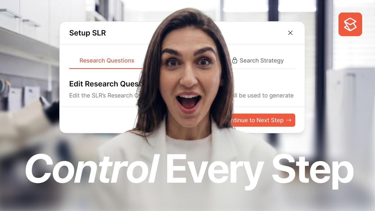 Control Every Step of Your Systematic Literature Review