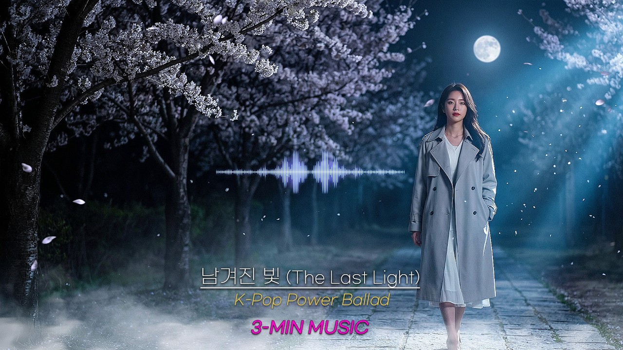 남겨진 빛 (The Last Light) | ✨ 소름 돋는 고음 폭발 시네마틱 Power 발라드 | 3분 뮤직