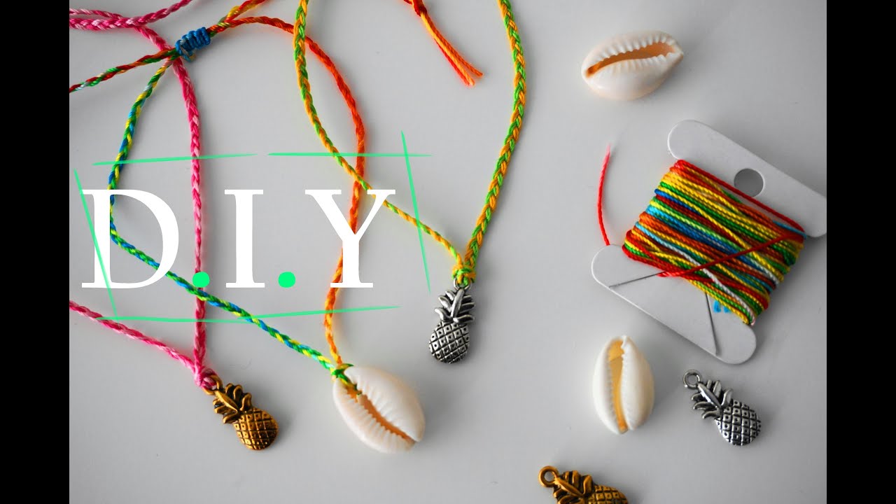 Summer Ankle Bracelets | DIY