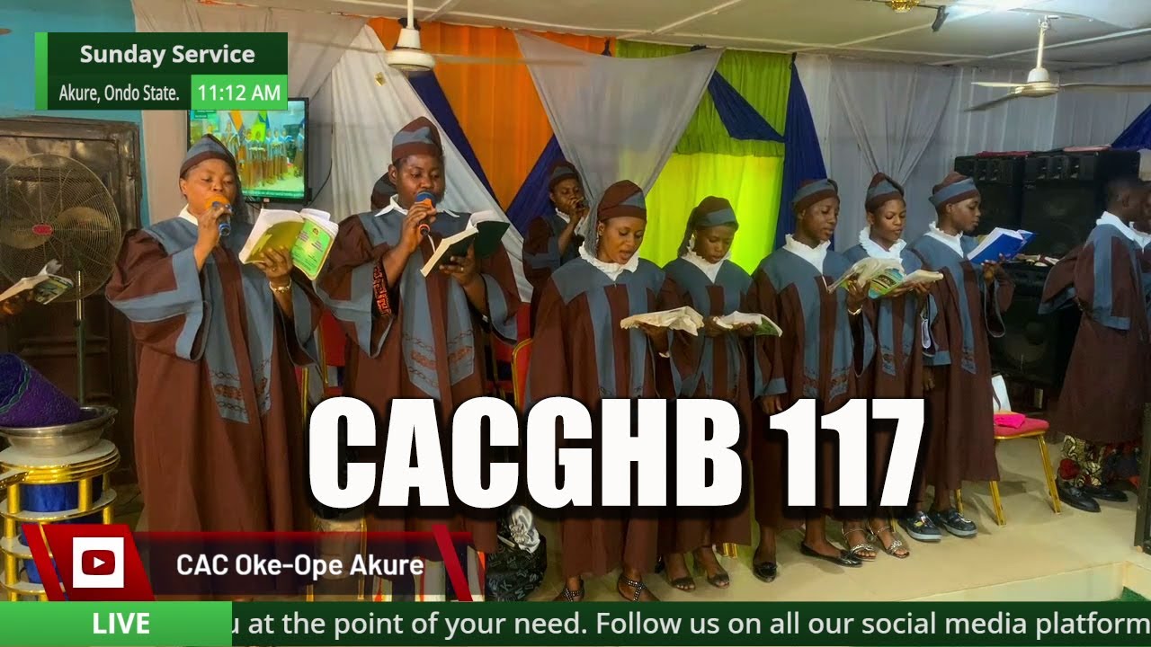 CACGHB 117 | Jesu mbo l`ofurufu pelu ayo