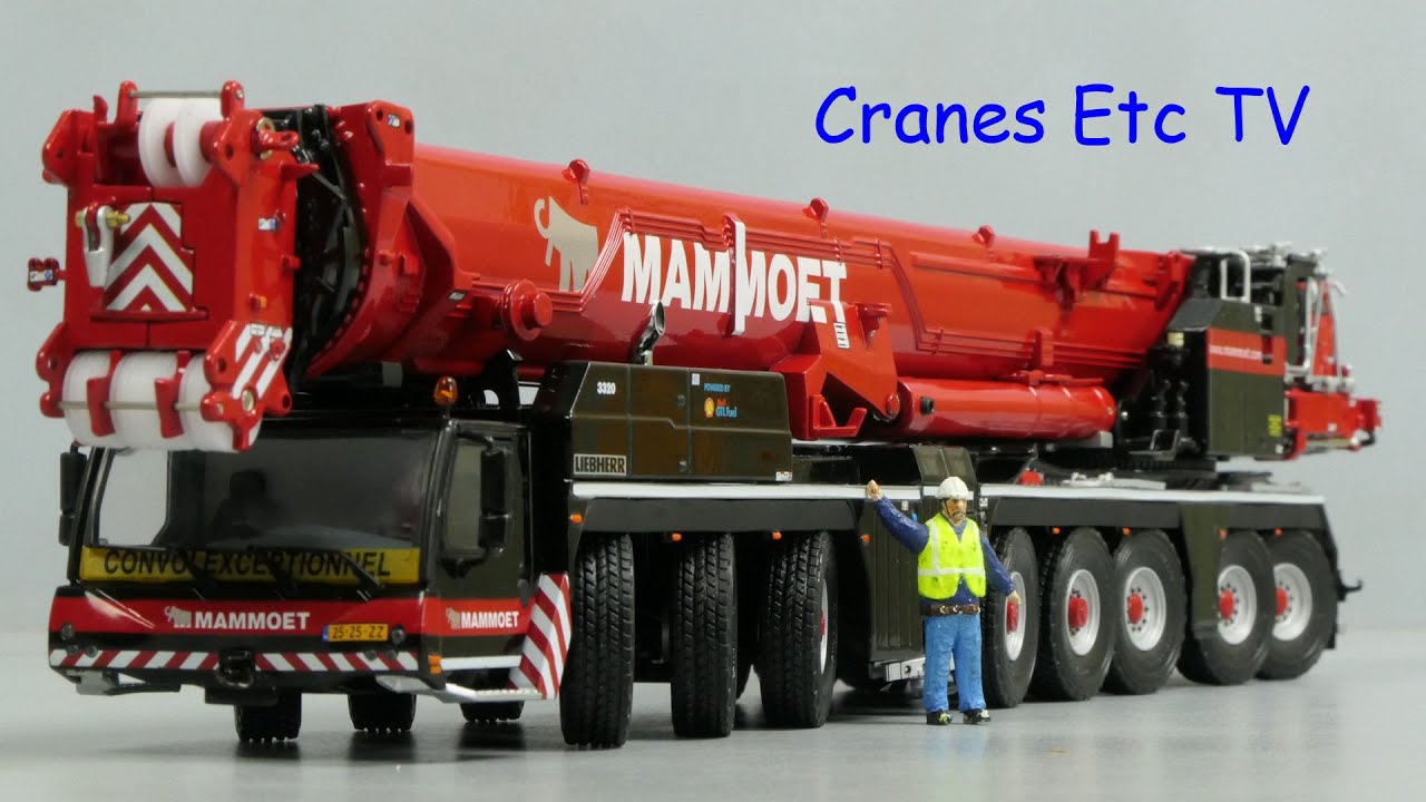 Мобильный кран WSI Liebherr LTM 1650-8.1 «Mammoet» от Cranes Etc TV