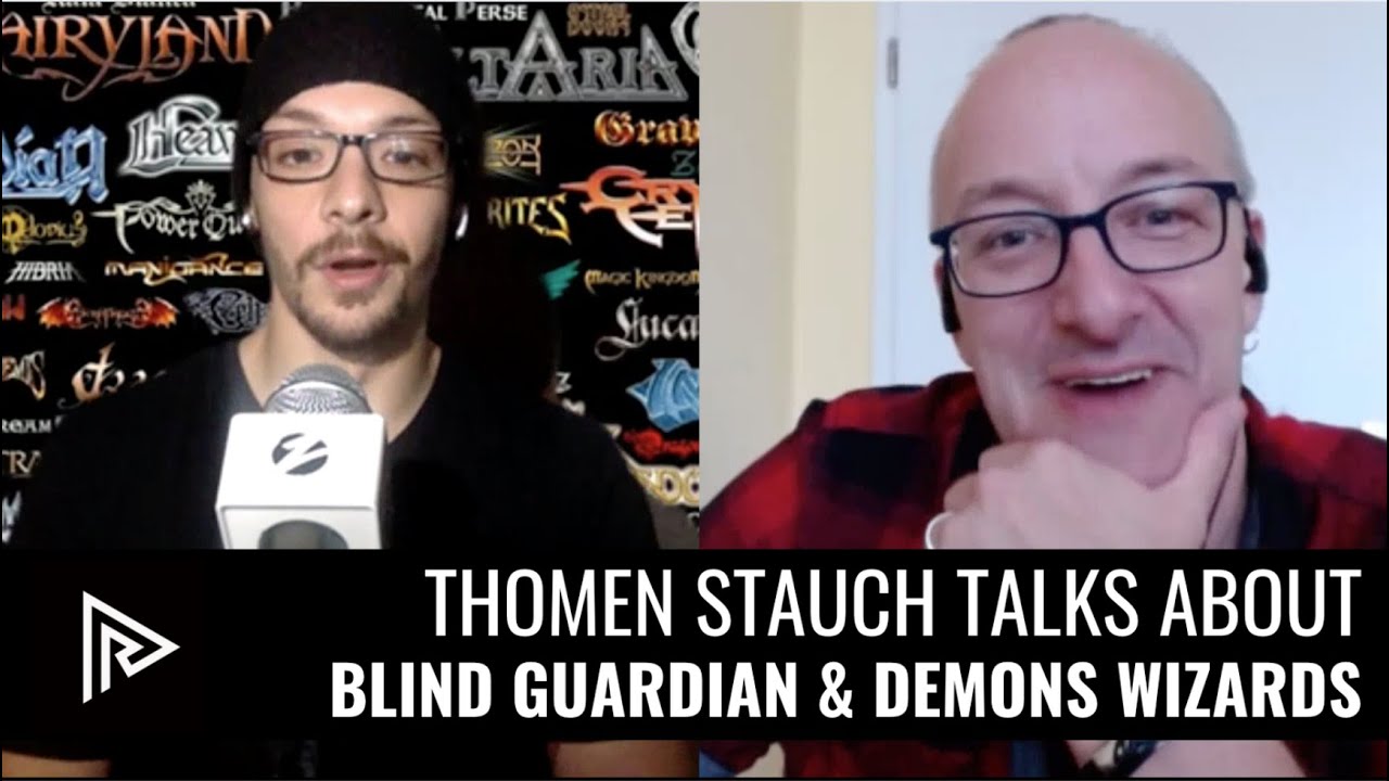 Thomen Stauch Talks Blind Guardian and Demons & Wizards (Subtitulos en Espa&ntilde;ol)