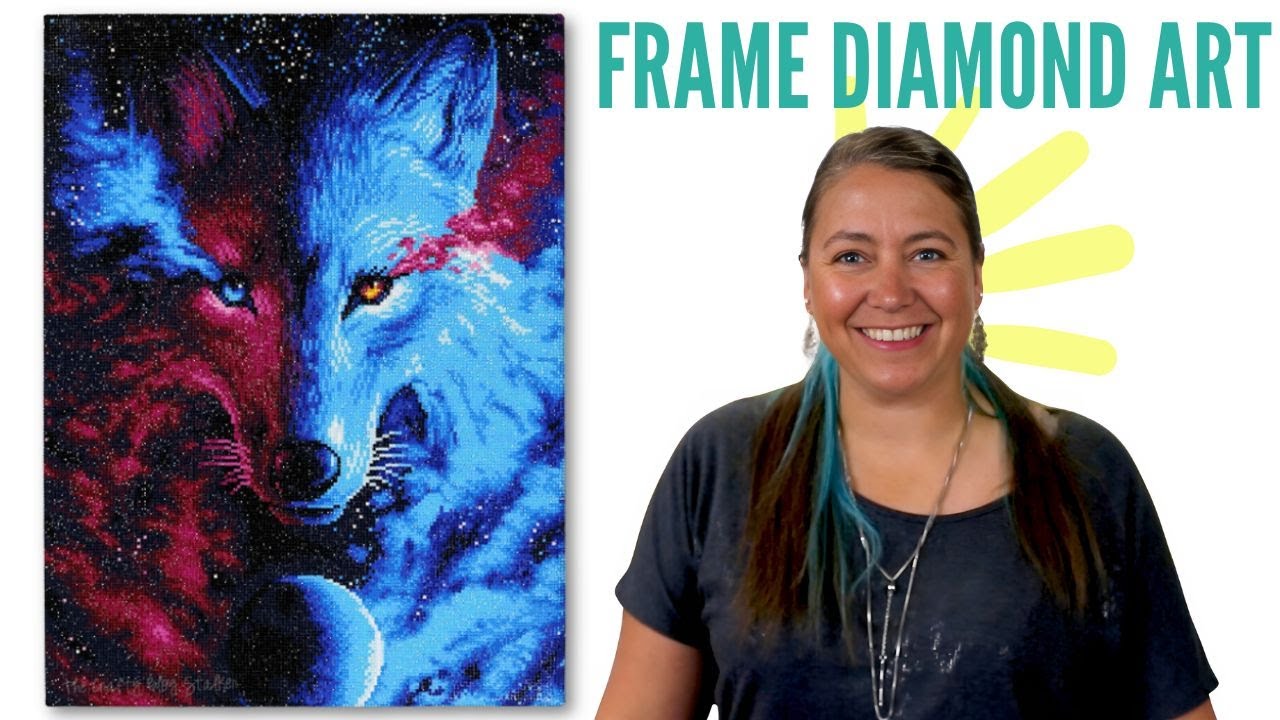 How To Frame Diamond Art