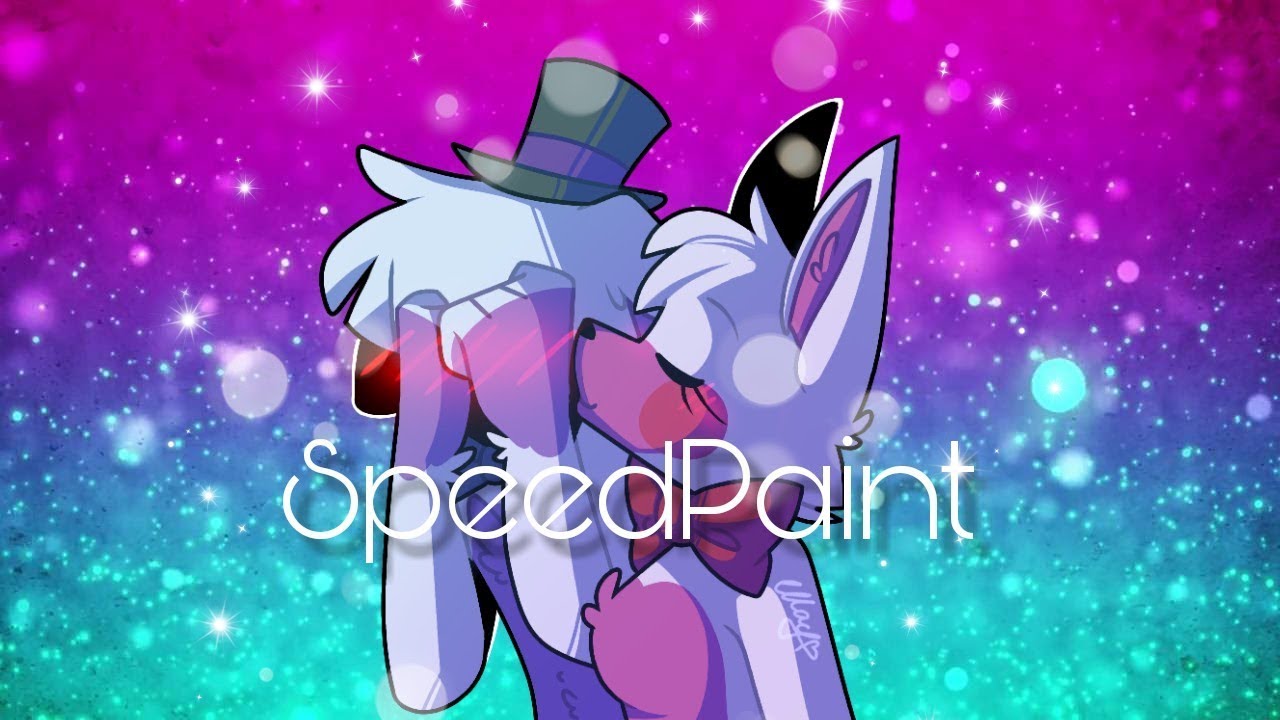 SpeedPaint Funtime Freddy x Funtime Foxy (FNAF)