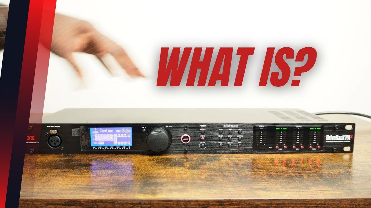 Как использовать dbx DriveRack PA2 &mdash; Часть 1: Обзор