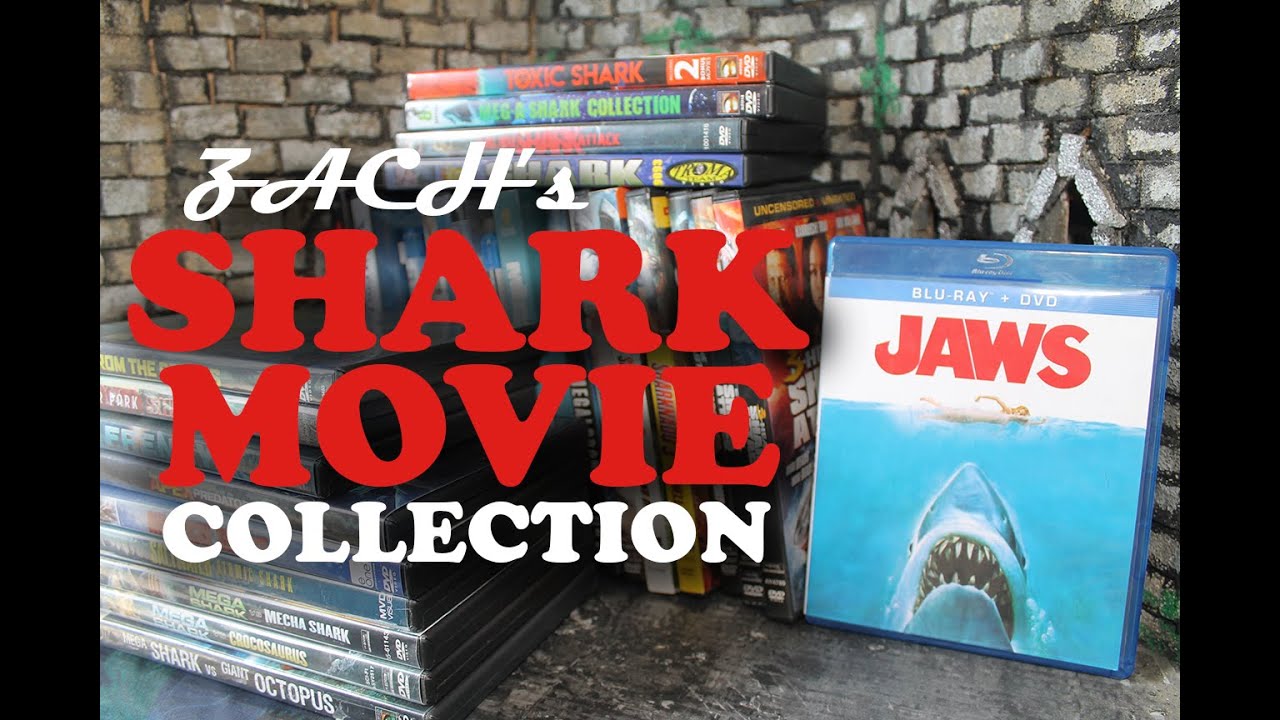 Zach's Shark Movie Blu-Ray/DVD Collection (Sharks of Summer 2021) The Movie Castle