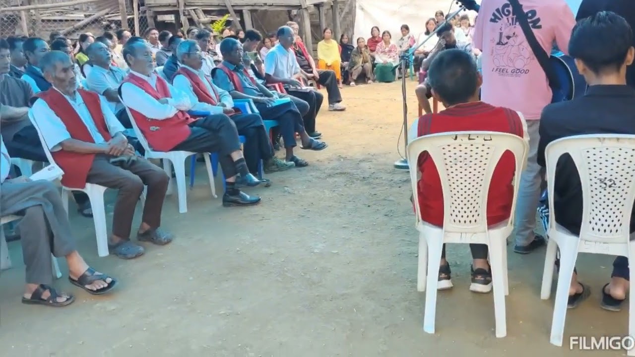 Funeral ceremony of Late W Mongtsin former GB 1919 to 2024. Died on 08/07/2025.