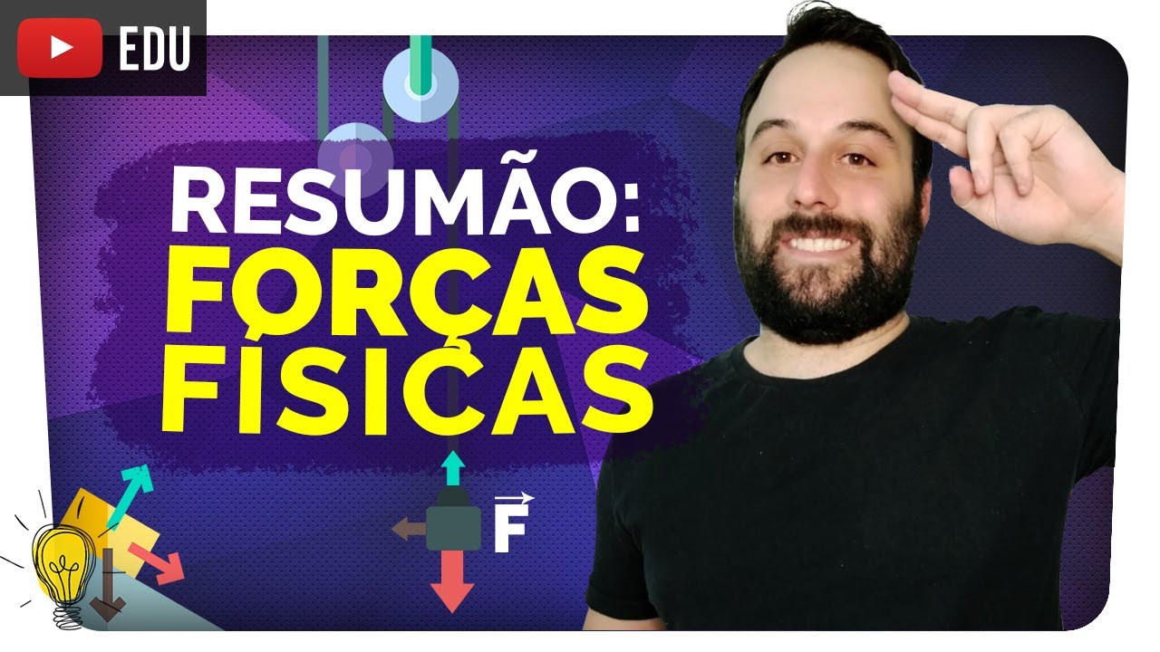 Conceito de For&ccedil;a e Aplica&ccedil;&atilde;o das Leis de Newton | Din&acirc;mica | F&iacute;sica para o Enem | prof. Yuri Alves