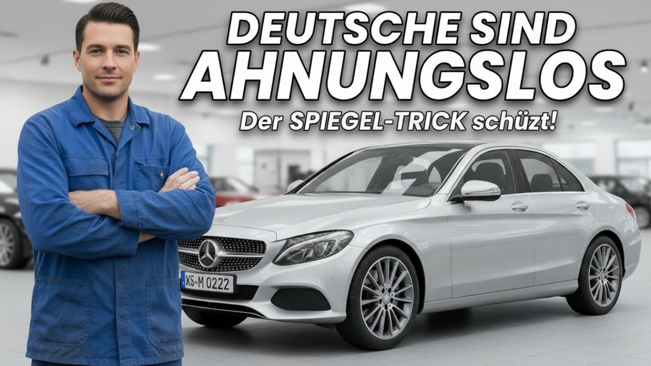 Warum Deutsche 1.500€-Felgen ruinieren, statt den Spiegel-Trick zu nutzen