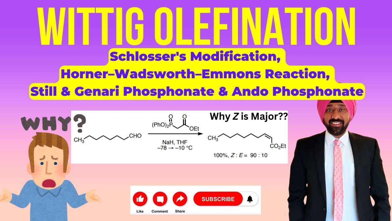 Discover the Secrets of Wittig Olefination, Schlosser Modification, and HWE Reaction!