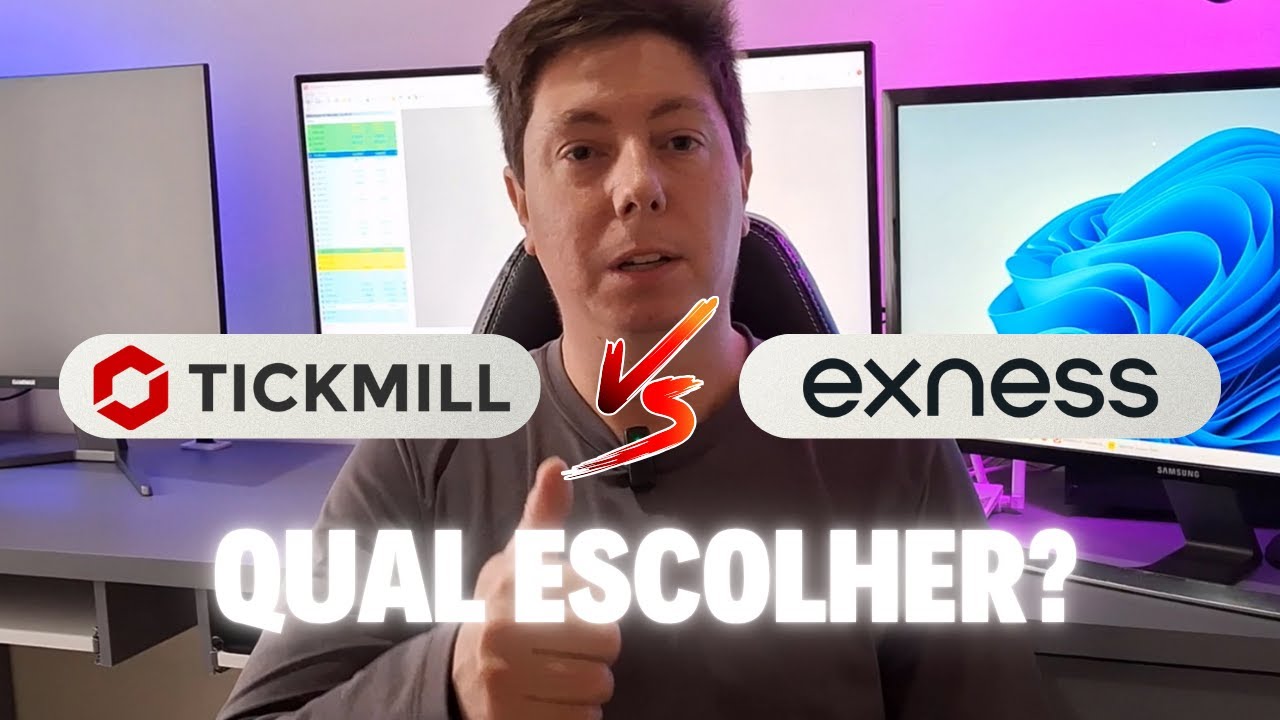TickMill ou Exness? Qual corretora escolher? Confira meu review lado a lado