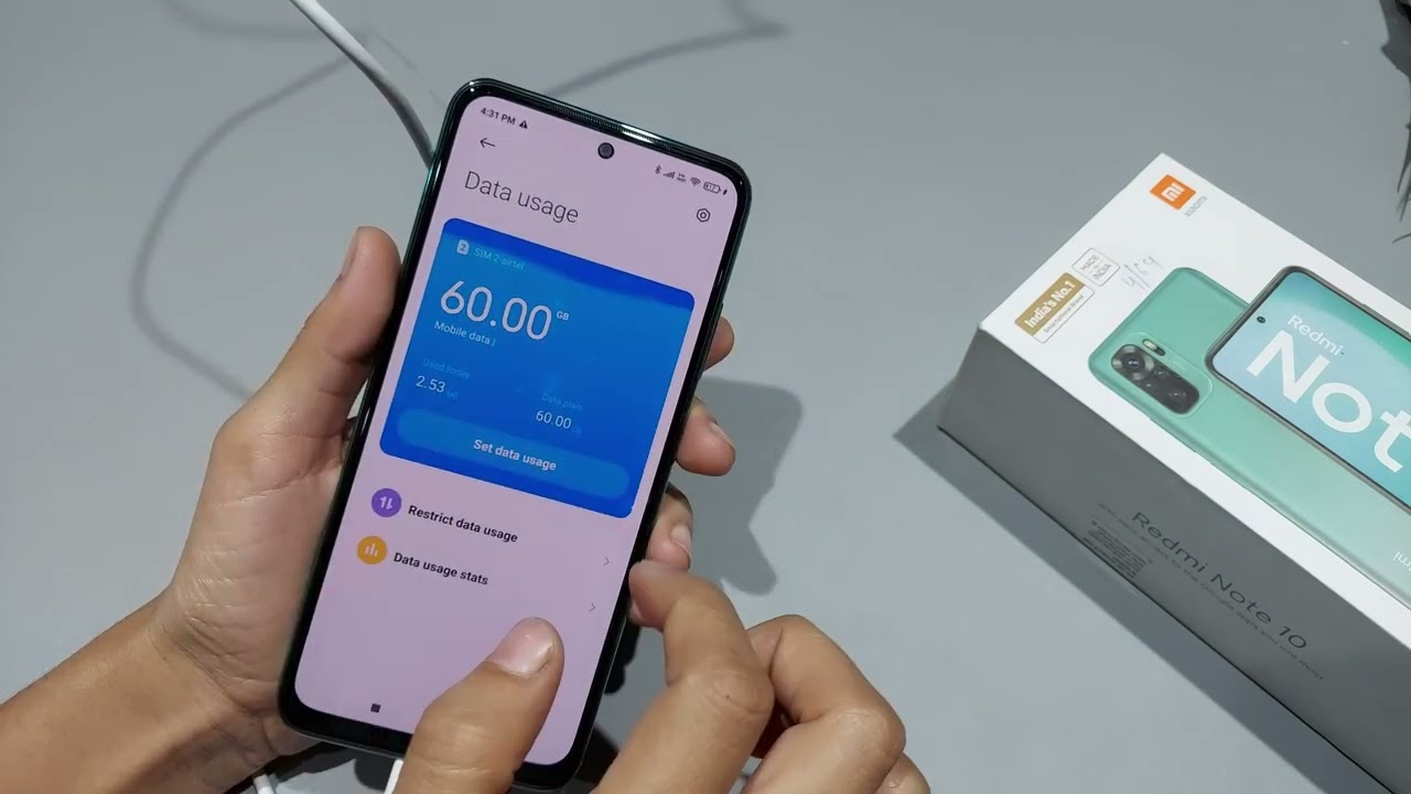 How to set data limit in Redmi note 9 pro ,10,11 | Daily data Limit | Redmi Data limit kaise lagaye