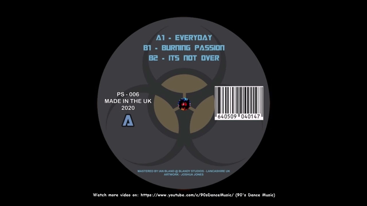 Paul.S - It’s Not Over (Quarantined E.P) (90's Dance Music) ✅