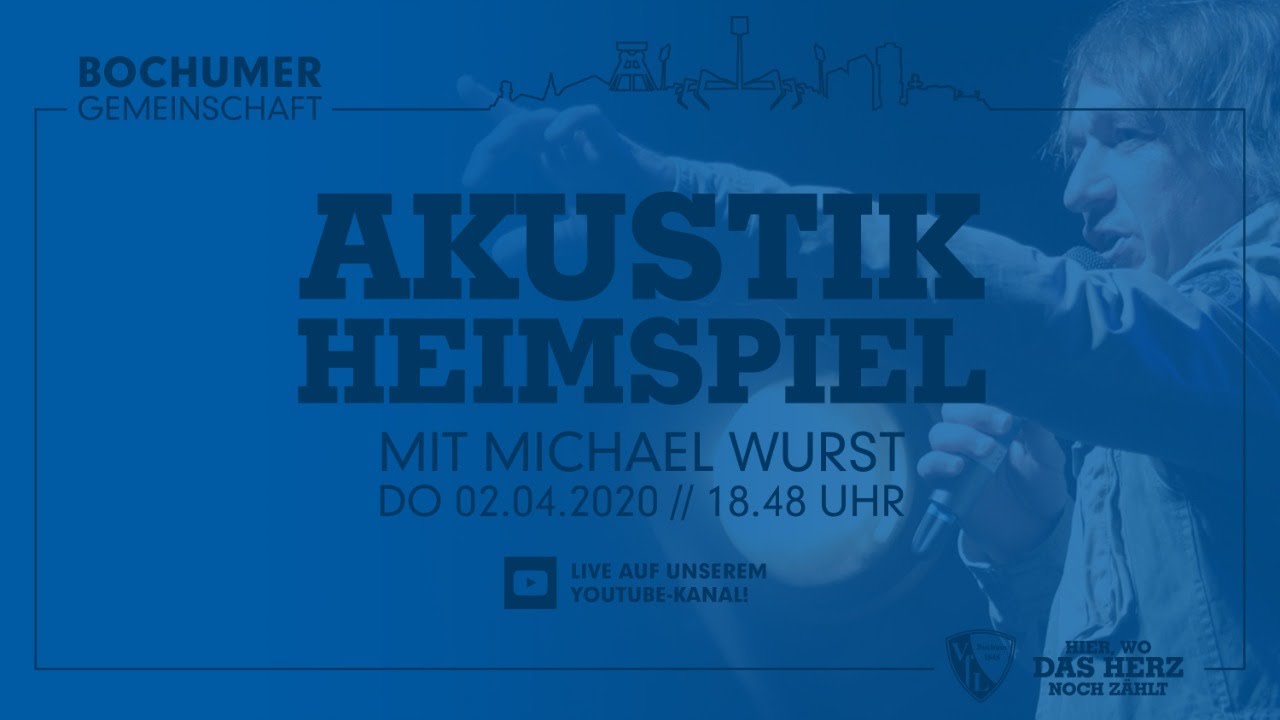 LIVE | Akustikheimspiel Vol. 01 mit Michael Wurst