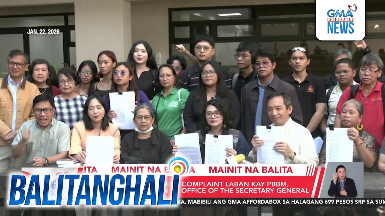 Ika-2 impeachment complaint laban kay PBBM, pormal nang naihain... | Balitanghali