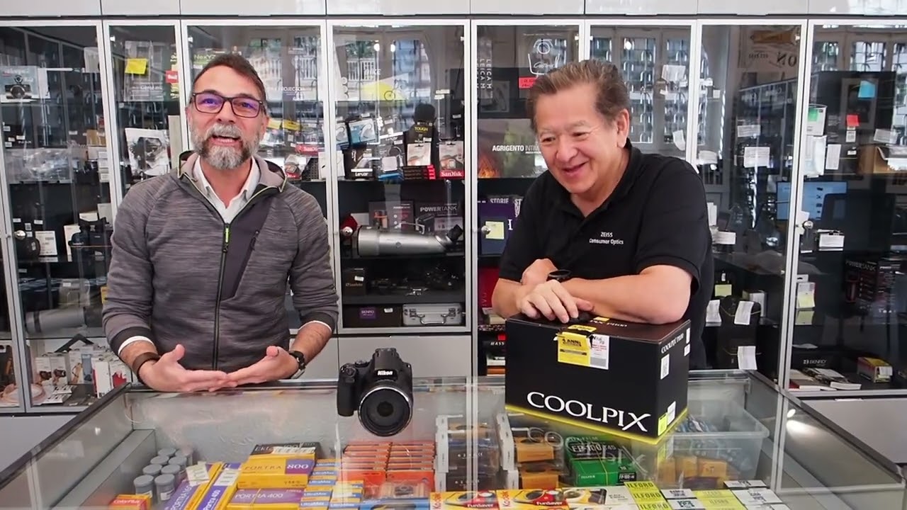 NOC-TIPS - NIKON Coolpix P1100 BOX Opening DEMO-Rent Unit