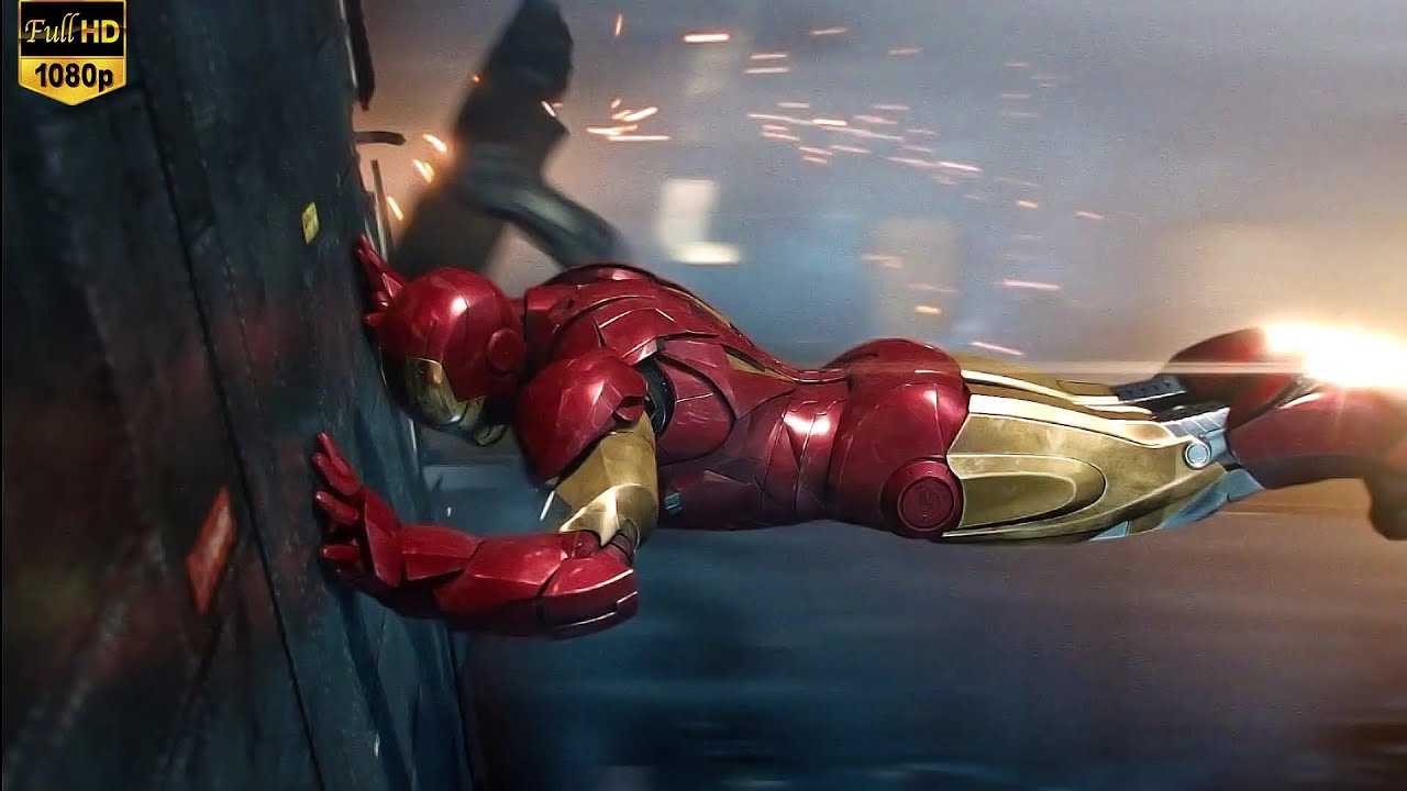 Ironman and Captain America Saves The Helicarrier Scene - The Avengers (2012) HD Movie Clip