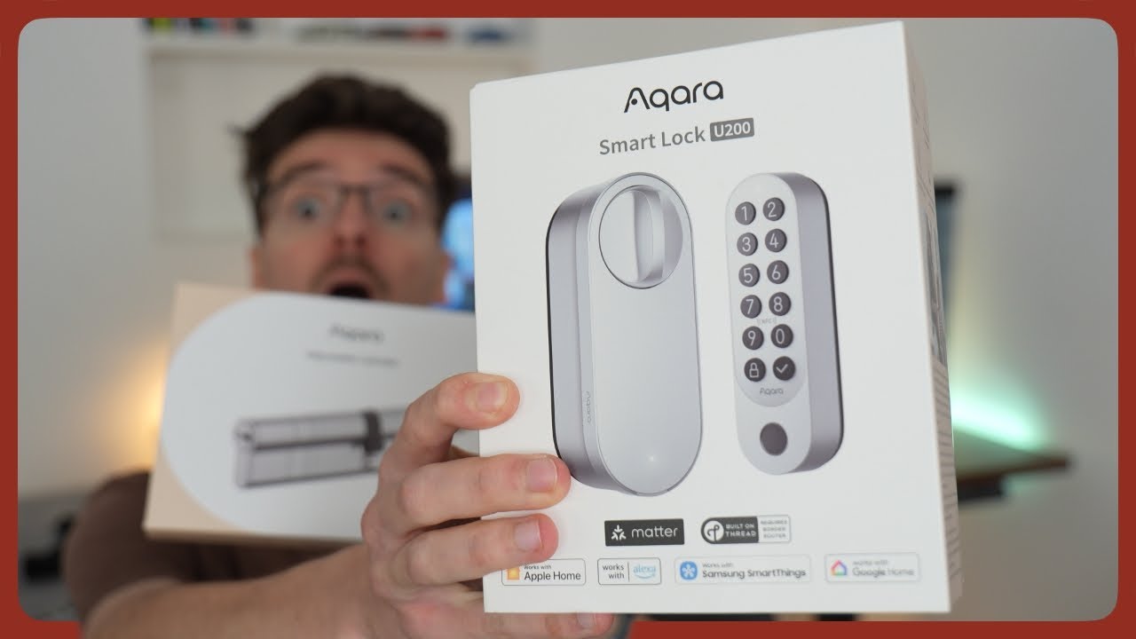 J'installe le cylindre et la serrure connectée U200 d'Aqara