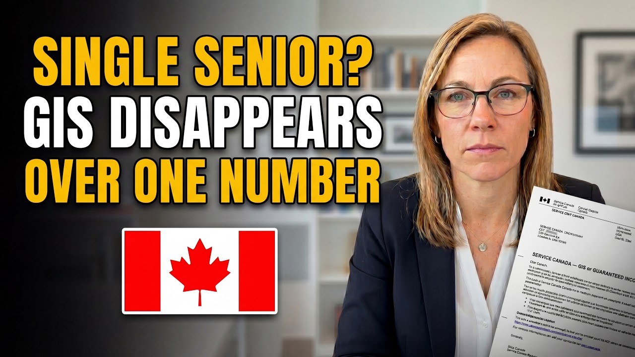 Single Senior in Canada? Earn Over This Amount in 2026 and Your GIS Disappears Entirely