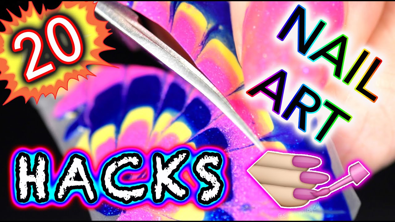 20 DIY Nail Art Hacks you NEED IN YOUR BRAIN!