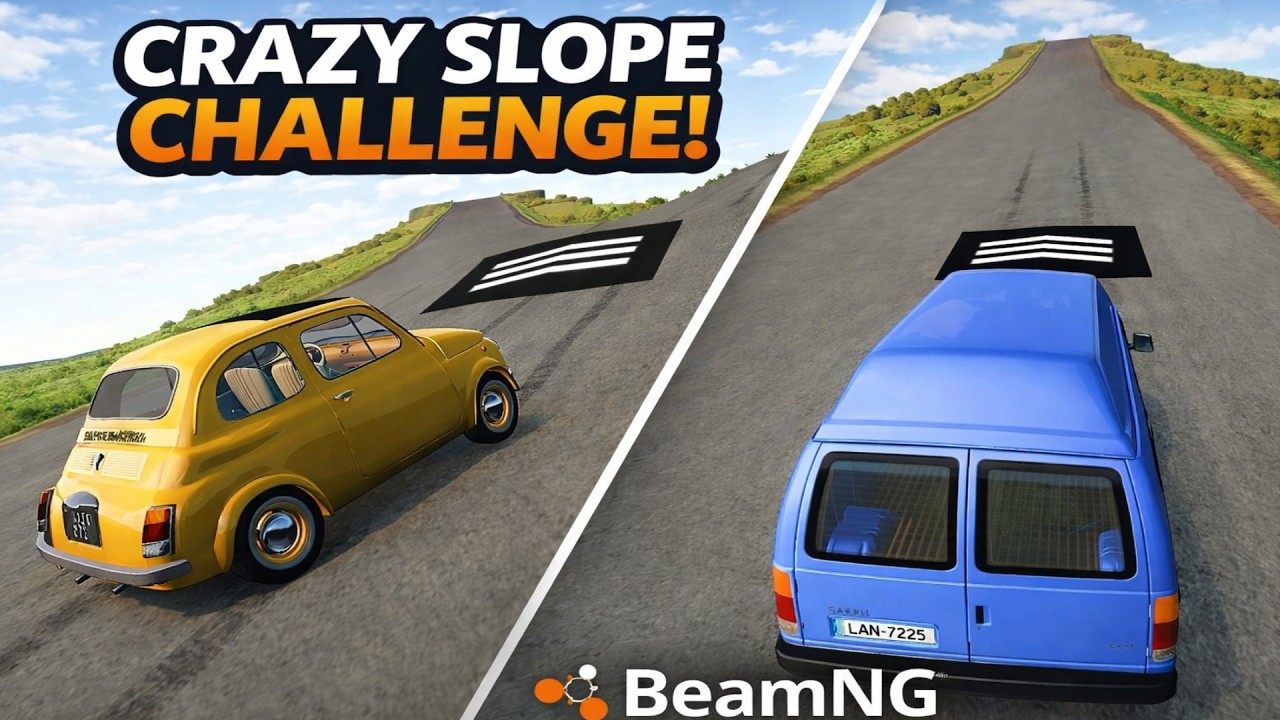 Cars Try to Climb an Extreme Hill