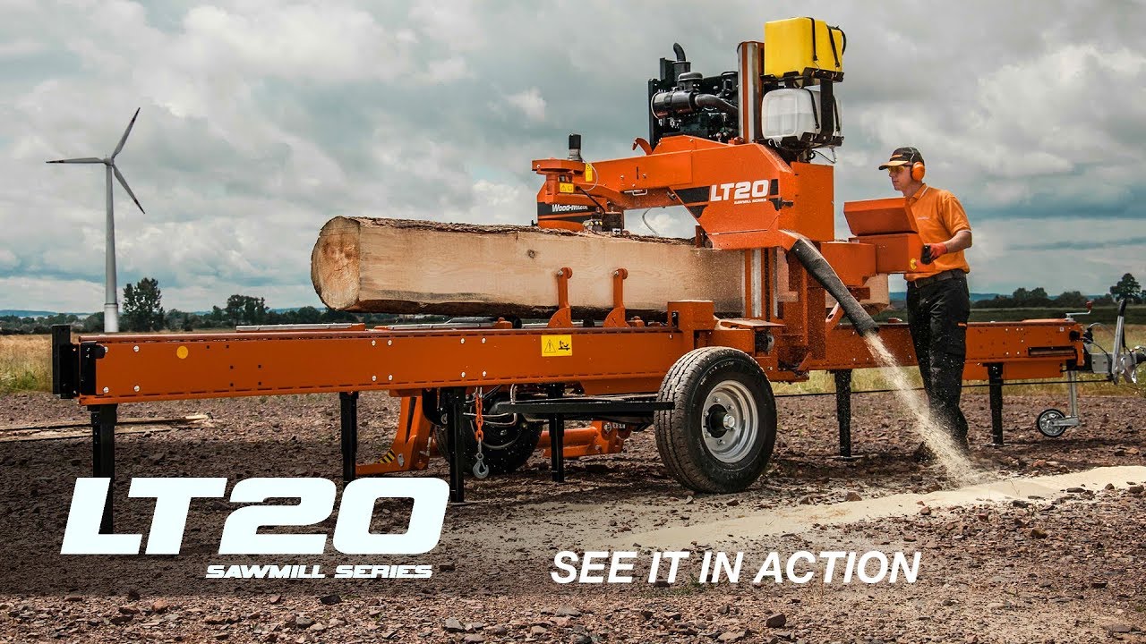 LT20 Sawmill in Action | Wood-Mizer Europe