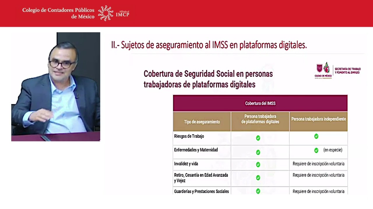 Plataformas digitales IMSS