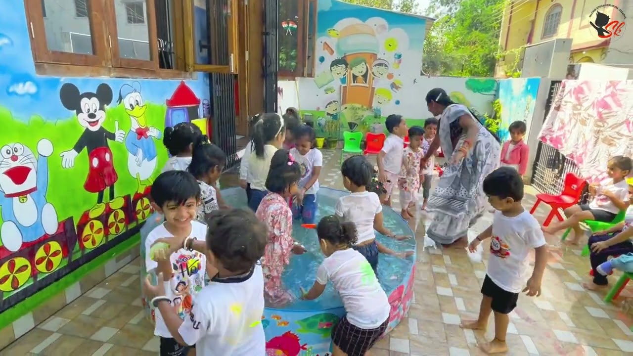 Holi celebration in school | scholar kids Holi celebration 2024