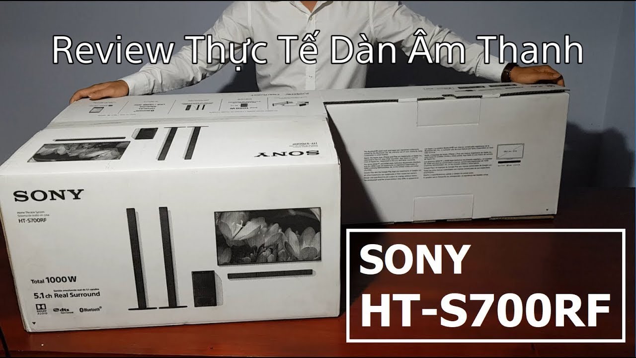 Review Dàn Âm Thanh SONY S700RF 5.1 Công Suất 1000W
