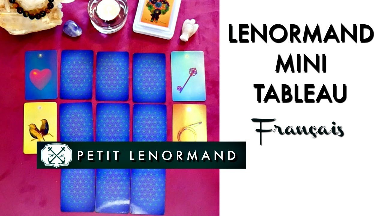 Lenormand Petit Tableau | TDE Semaine du 8 Janvier