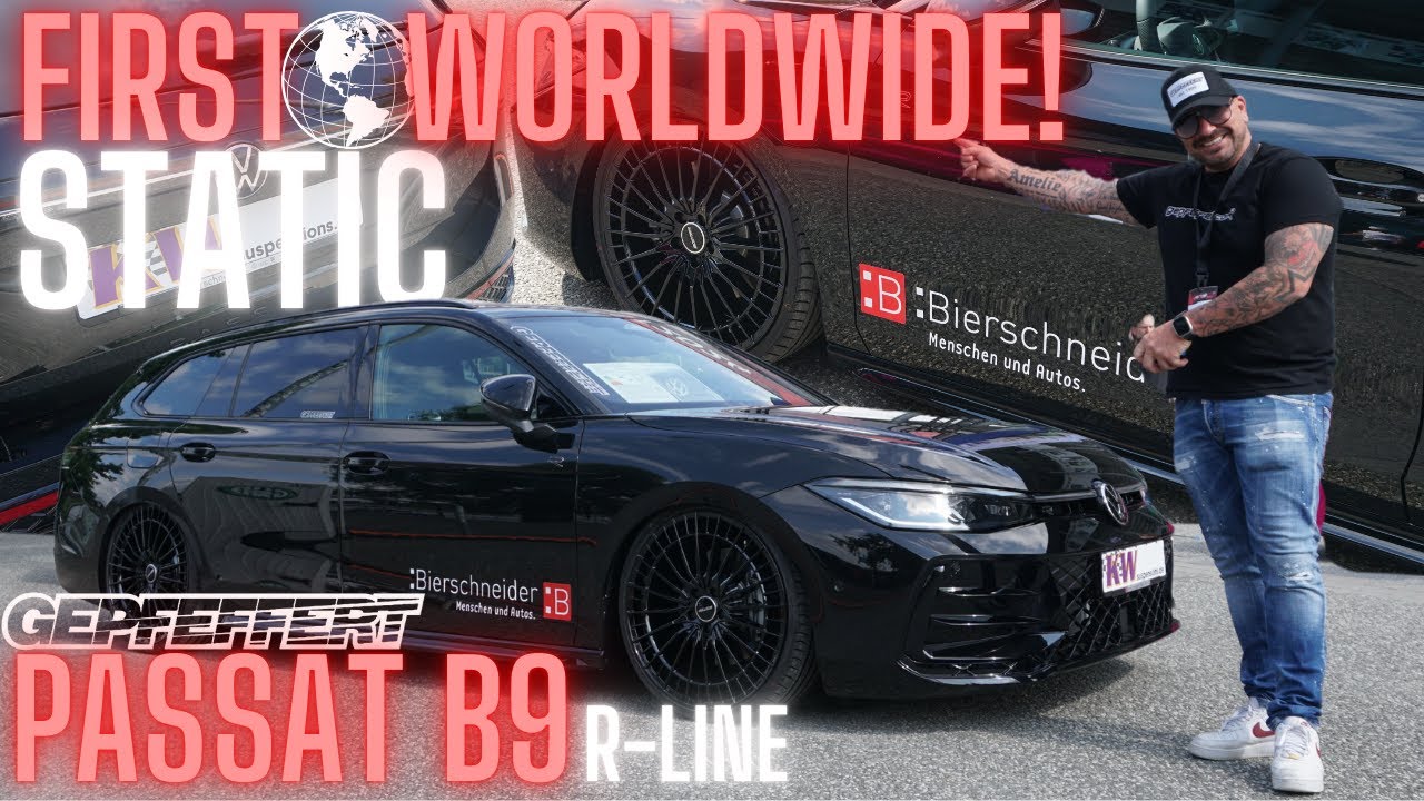 Der neue Passat B9 mit GEPFEFFERT KW V3 & 21