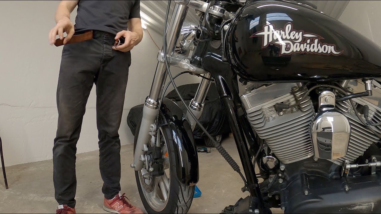КАК?! заменить масло на мотоцикле Harley Davidson Dyna, масло коробки и цепи