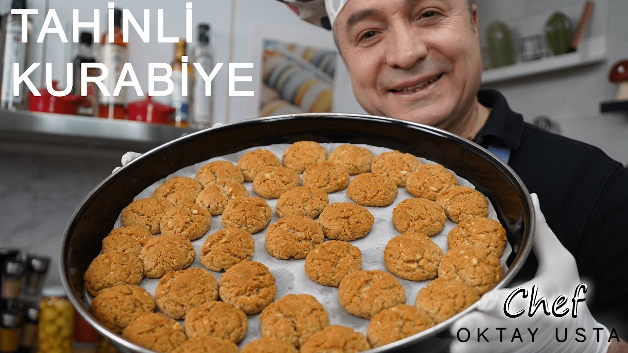 KIYIR KIYIR TAHİNLİ KURABİYE ❗️Nasıl yapılır? | Chef Oktay Usta