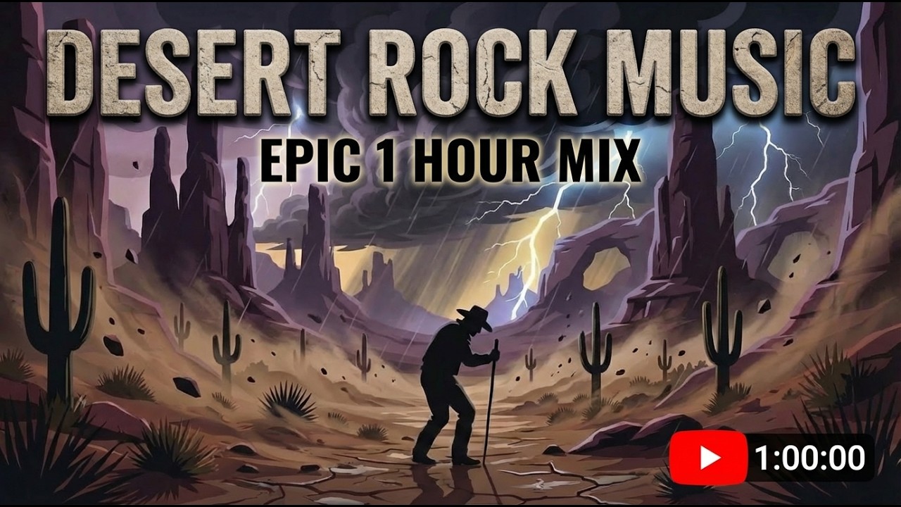 1 hour desert rock compilation