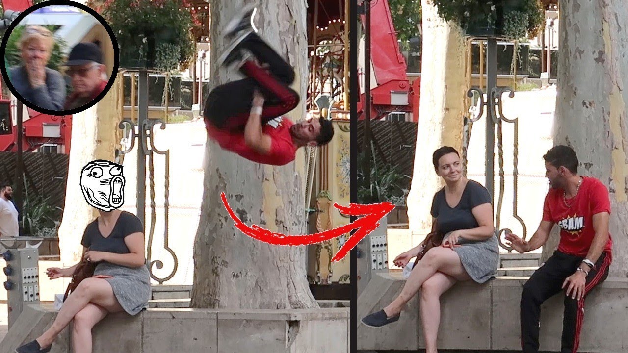 PRANK | S'ASSEOIR À COTÉ DES GENS [FLIPS IN PUBLIC]