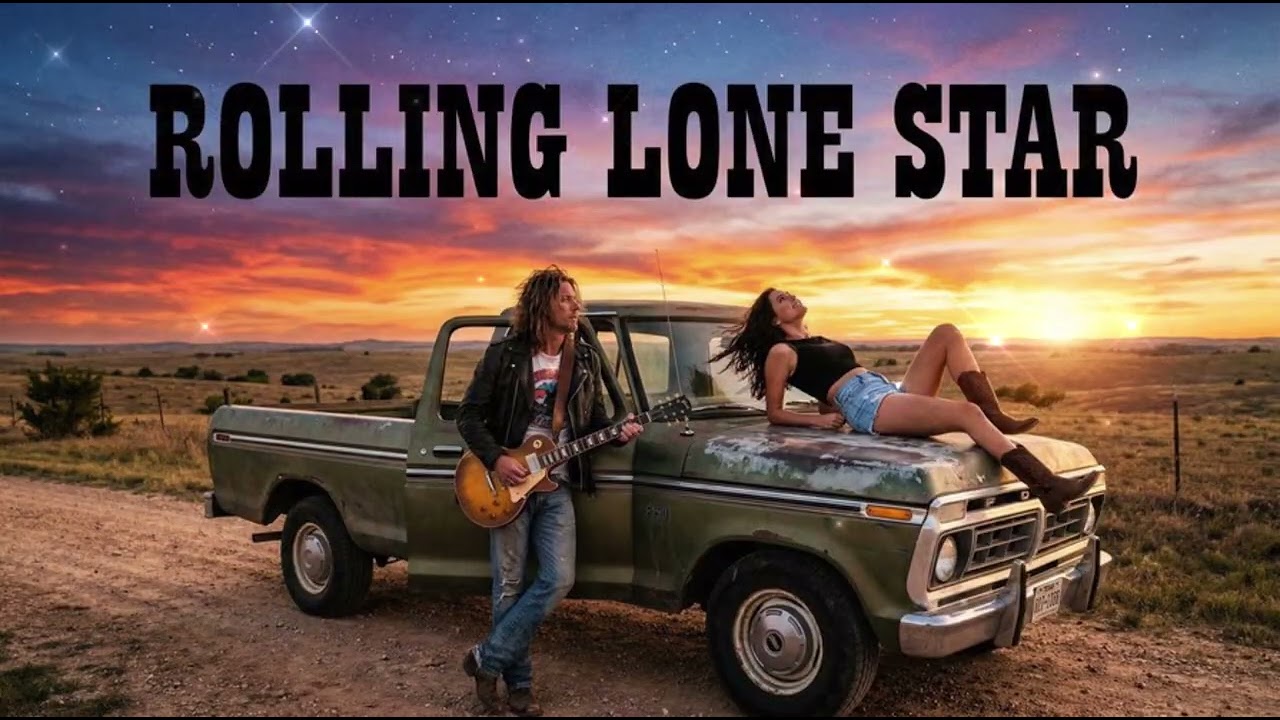 Get Ready Texas Outlaw Rock N Roll: Rolling Lone Star#rockblues#bluesrock #texasrock#boogie